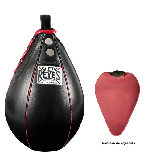 Poire de vitesse Cleto Reyes 13 cm, noir