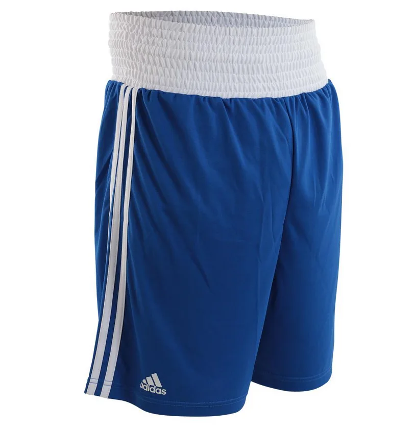 Short de boxe anglaise Adidas Punch Line, bleu