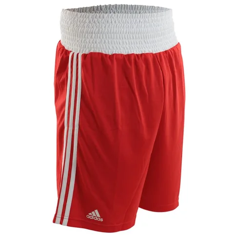 Short de boxe anglaise Adidas Punch Line, rouge
