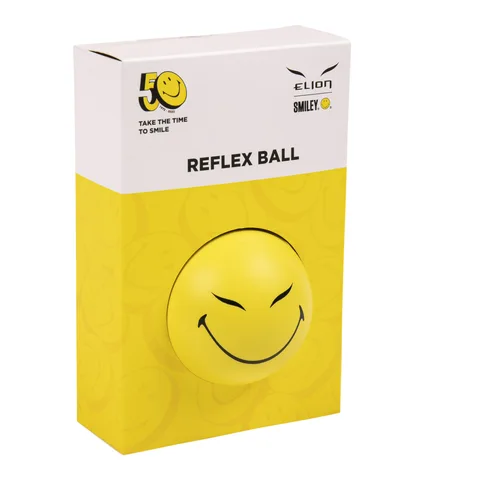 Balle réflexe Elion × Smiley 50th Anniversary, jaune
