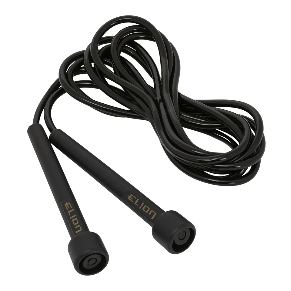 Corde à sauter Elion PVC Power, noir