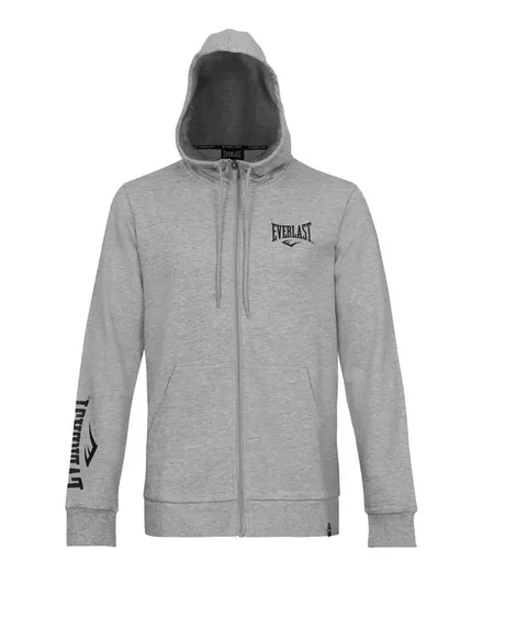 Sweat à capuche zippé Everlast Sulphur, gris
