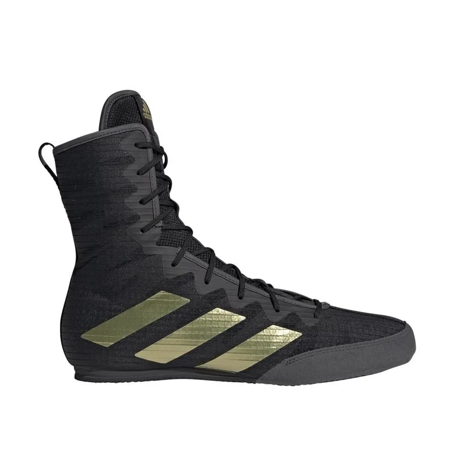Chaussures Adidas Box Hog 4, noir et or