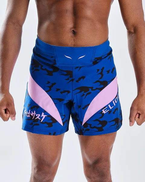 Short MMA Naruto × Elion Seyant, Sasuke bleu et violet