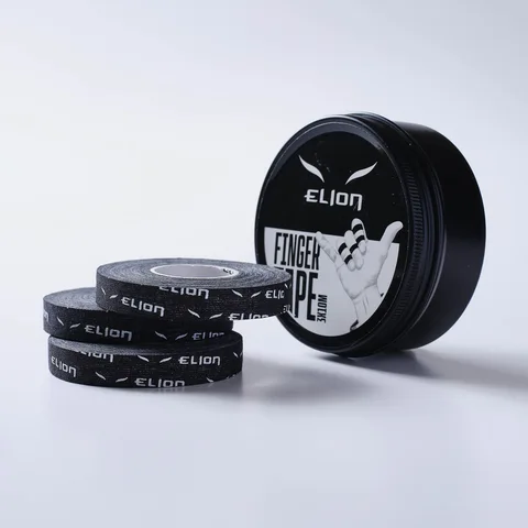 Finger tape Elion boîte de 3 bandages 1 cm × 10 mètres, noir