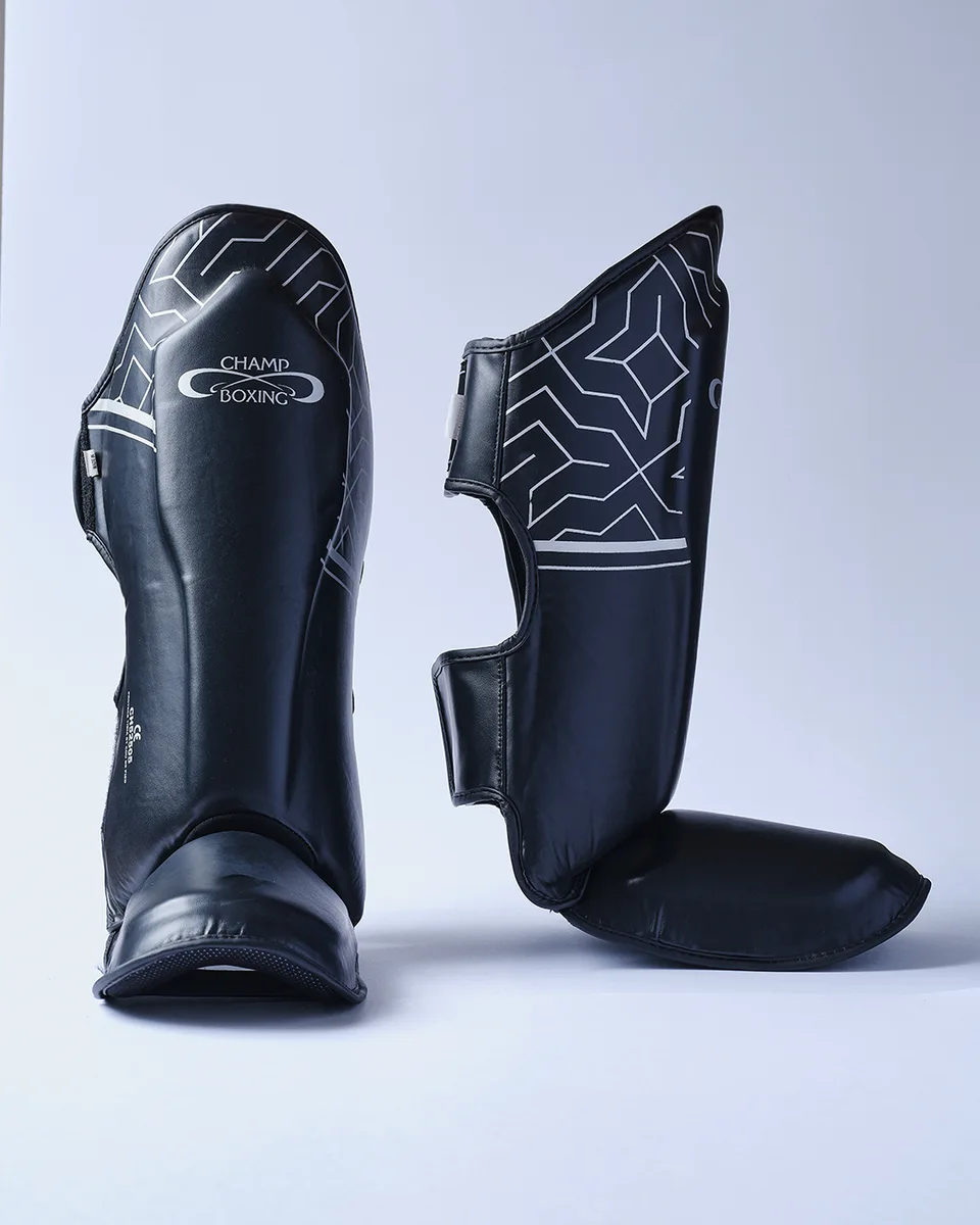 Protège-tibias et pieds Champboxing
