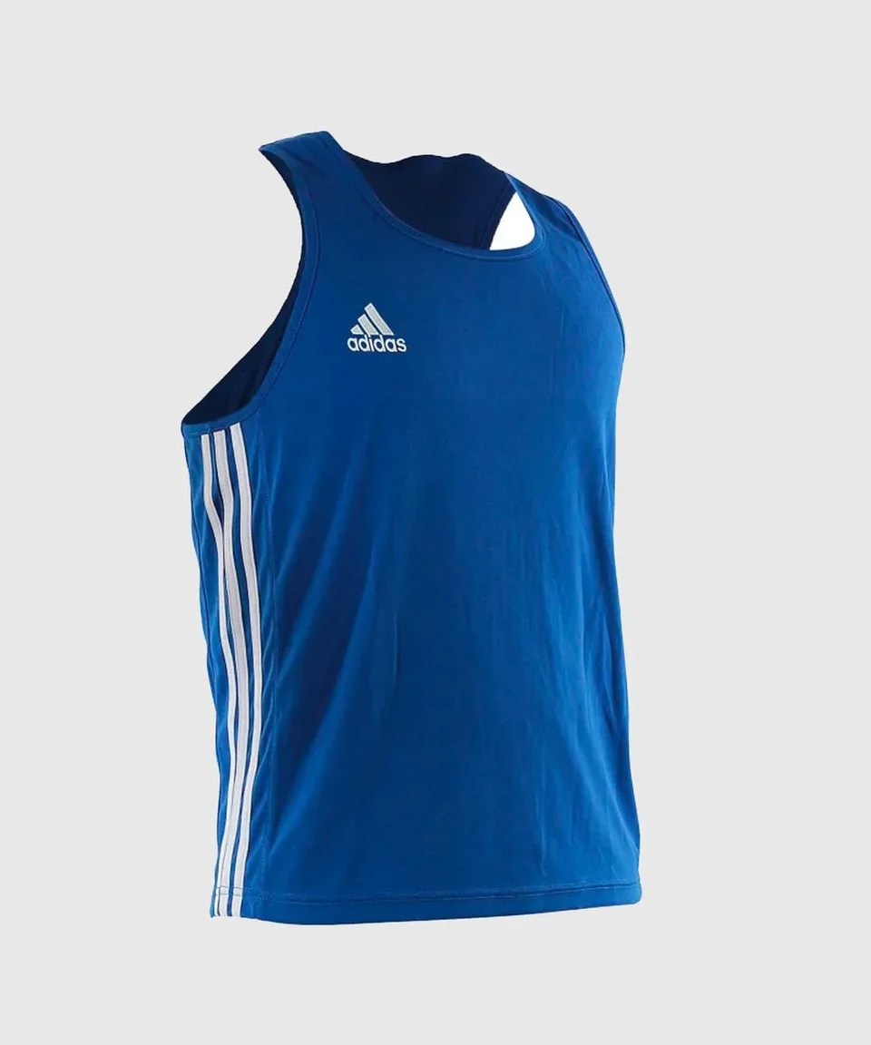 Débardeur de boxe Adidas, bleu