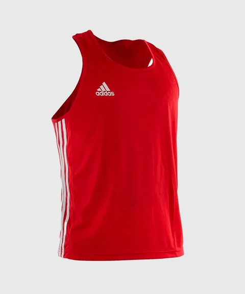 Débardeur de boxe Adidas, rouge