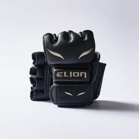 Gants MMA Elion Uncage Anniversaire, noir et or