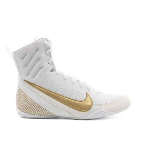 Chaussures Nike Machomai 3, blanc et or