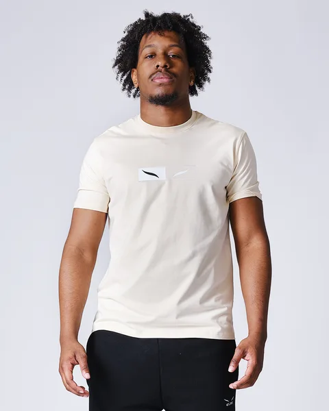 T-shirt Elion Amelot, crème