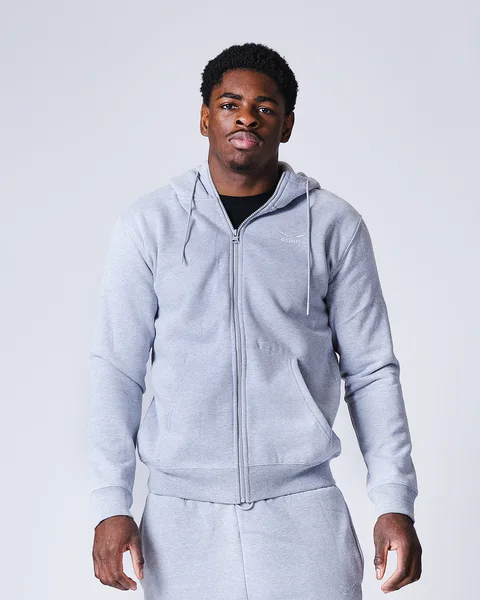 Sweat à capuche Elion Turenne, gris