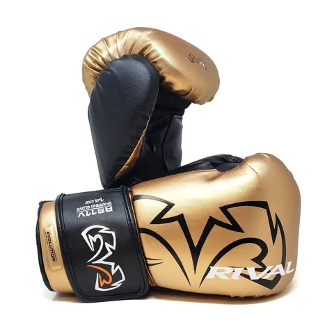 Gants de boxe de sparring Rival RS11V, or
