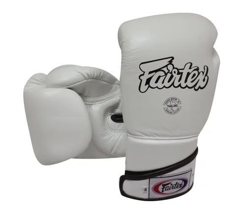 Gants de boxe d’entraînement Fairtex BGV6, blanc