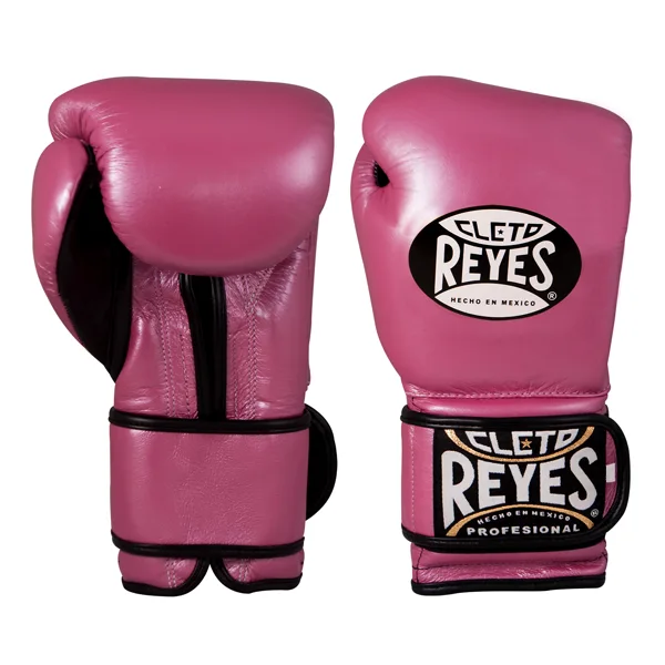 Gants de boxe d’entraînement Cleto Reyes Pro Redesign, rose