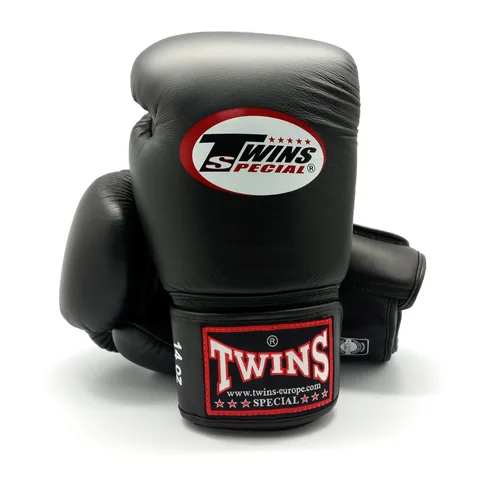 Gants de boxe d’entraînement Twins BGN, noir