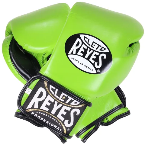 Gants de boxe d’entraînement Cleto Reyes Pro Citrus Green Redesign