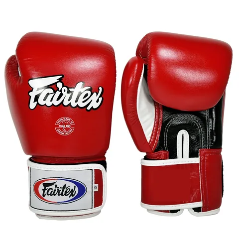 Gants de boxe d’entraînement Fairtex BGV1, rouge