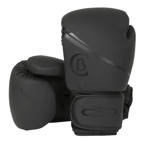 Gants de boxe d’entraînement Champboxing, noir
