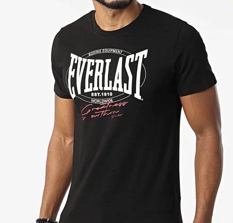 T-shirt Everlast Norman, noir