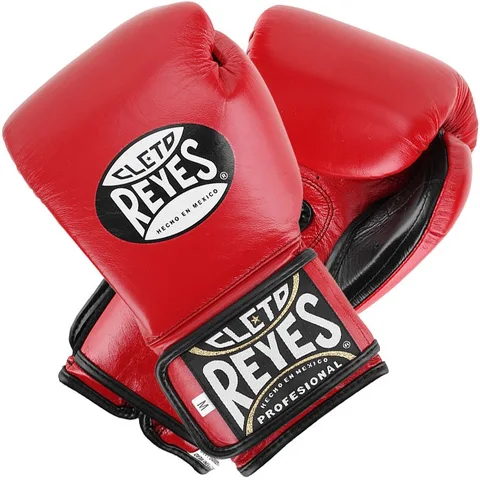 Gants de boxe d’entraînement Cleto Reyes Pro Sparring Re-Design, rouge