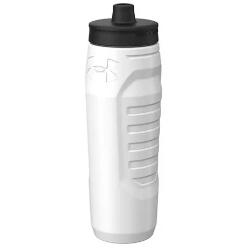 Bouteille Under Armour Squeeze Picth 950 ml, noir et blanc