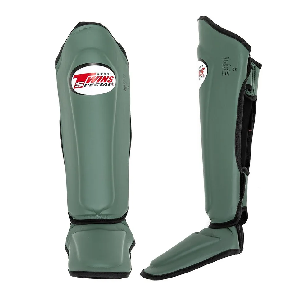 Protège-tibias et pieds Twins SGS10, kaki