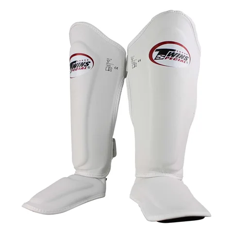 Protège-tibias et pieds Twins SGS10, blanc