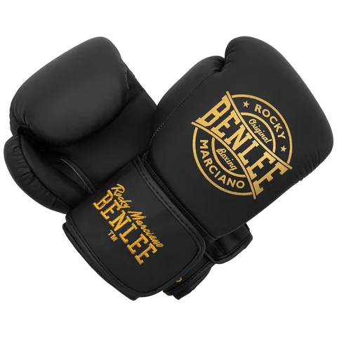 Gants de boxe BenLee Wakefield, noir et or