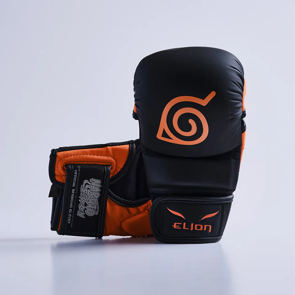 Gants MMA Naruto × Elion Super Sparring, Naruto noir et orange