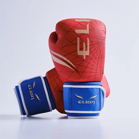 Gants de boxe L’Extravagant One Piece × Elion, Luffy rouge et bleu