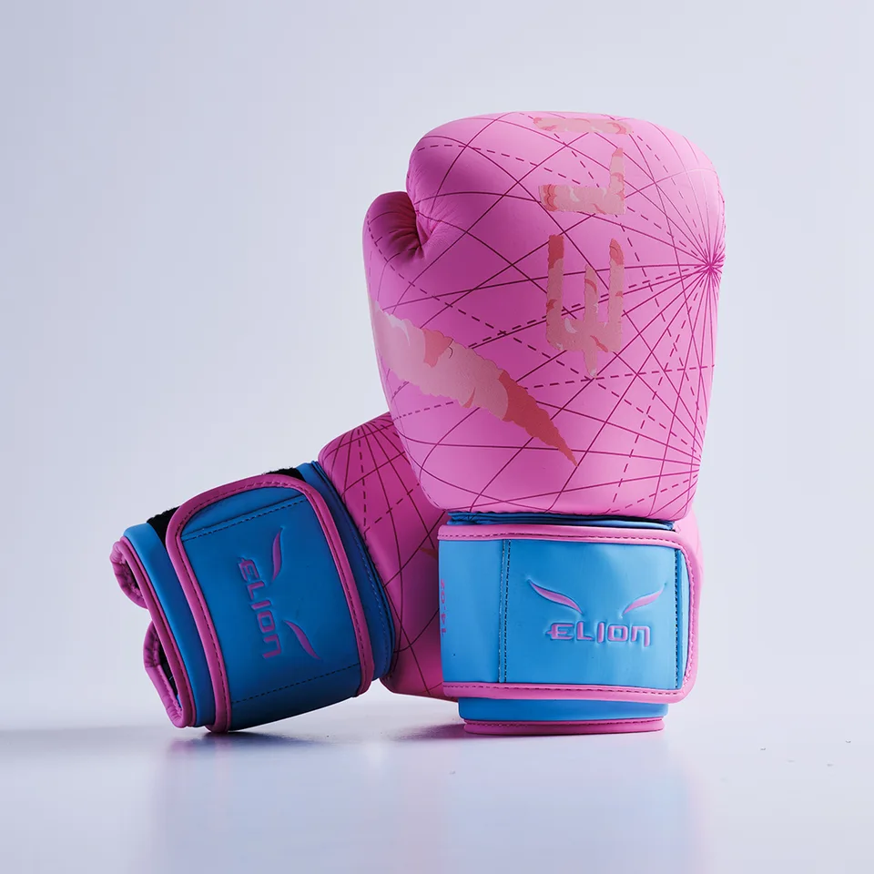 Gants de boxe L’Extravagant One Piece × Elion, Chopper rose et bleu