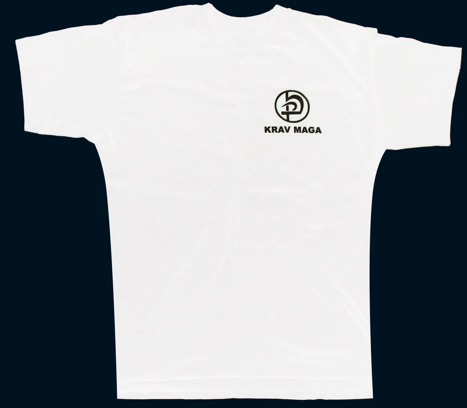 T-shirt Champboxing krav maga FEKM, blanc
