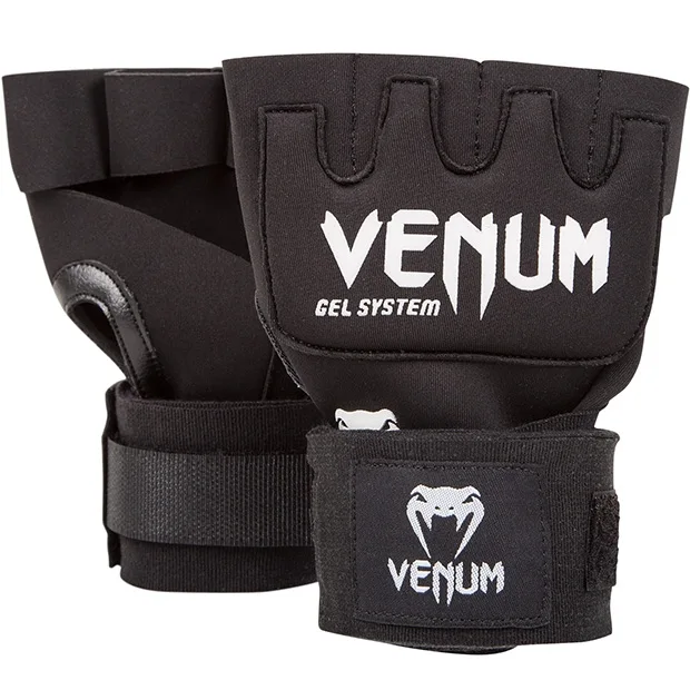 Sous-gants Venum Kontact, gel noir et blanc