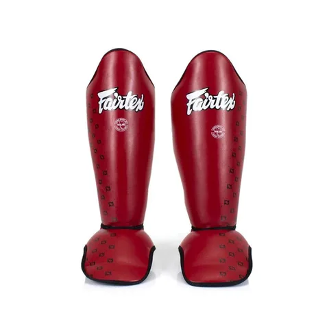 Protège-tibias et pieds Fairtex SP5, rouge