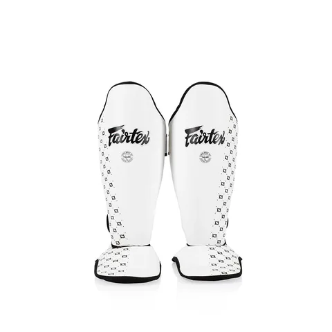 Protège-tibias et pieds Fairtex SP5, blanc