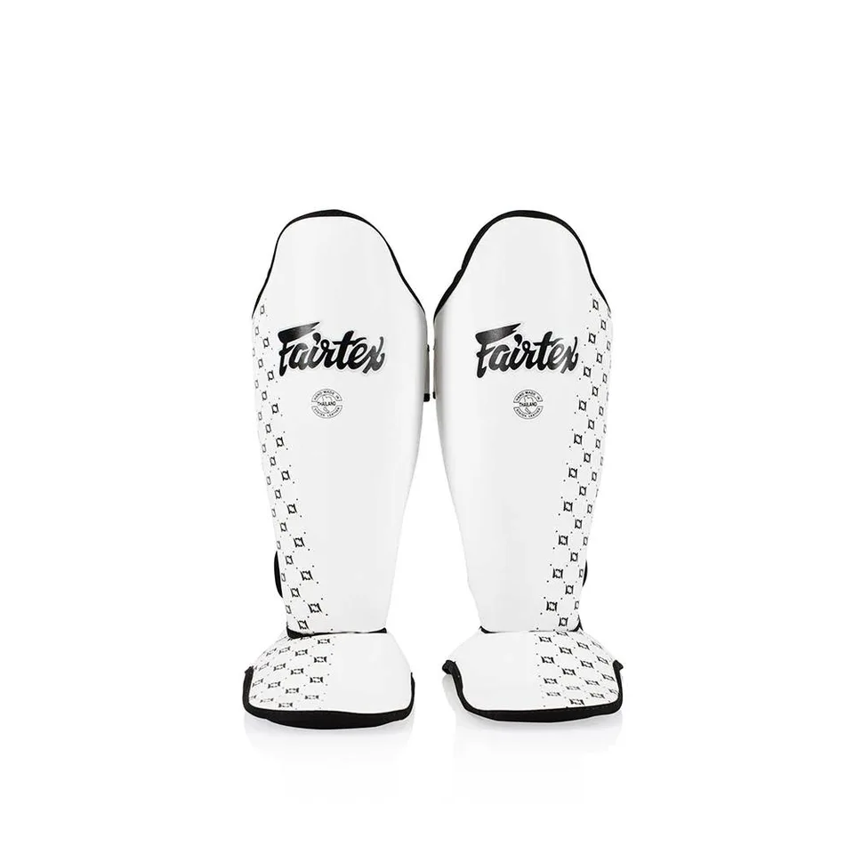 Protège-tibias et pieds Fairtex SP5, blanc