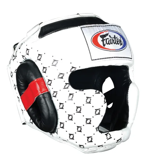 Casque Fairtex intégral HG10, blanc