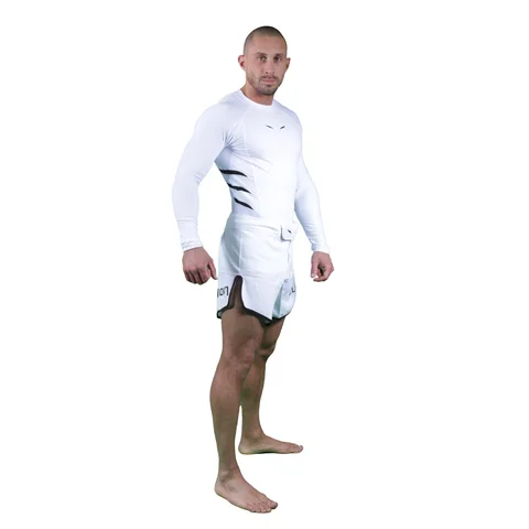 Rashguard Elion manches longues, blanc