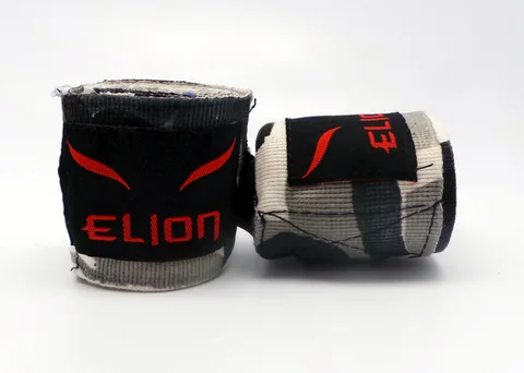 Bandes de boxe Elion, camo et blanc