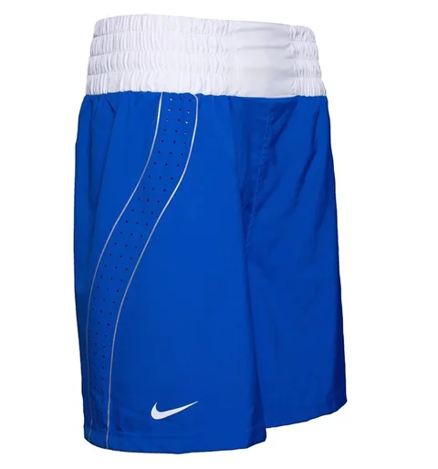Short de boxe Nike Version 2.0, bleu