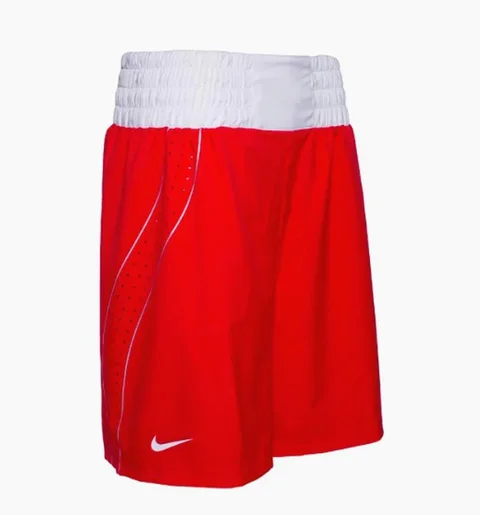 Short de boxe Nike Version 2.0, rouge