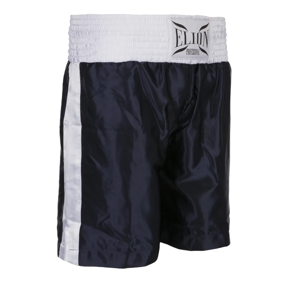 Short de boxe anglaise Elion, bleu et blanc