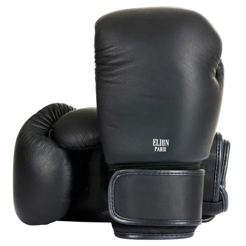 Gants de boxe Elion, noir mat