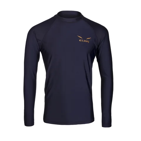 Rashguard Elion Monochrome manches longues, bleu