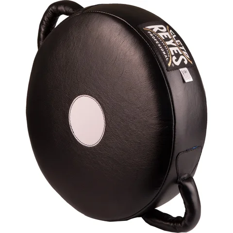 Bouclier de frappe Cleto Reyes Rond, cuir noir