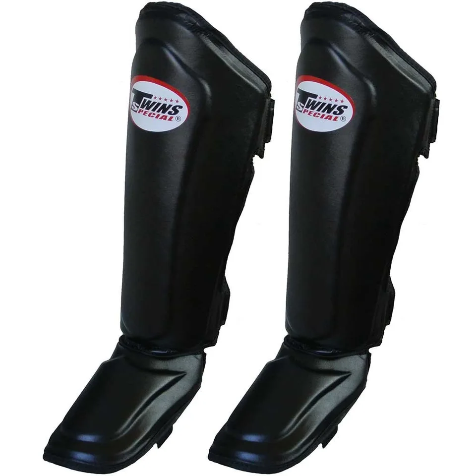 Protège-tibias et pieds Twins SGS10, noir