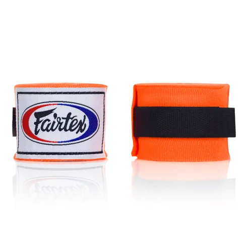 Bandes de boxe Fairtex, orange