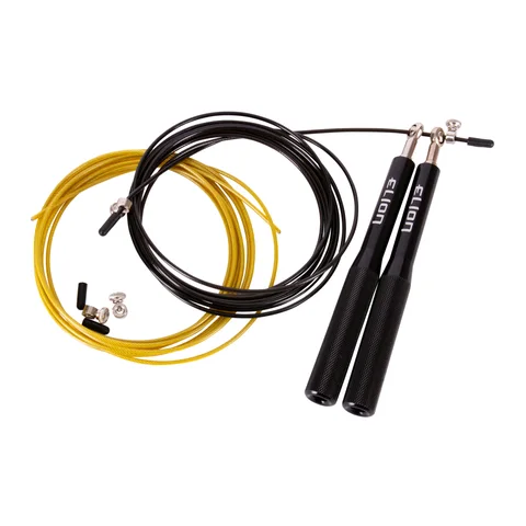 Corde à sauter Elion Acier, noir