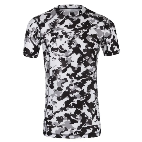 Rashguard Elion manches courtes, camo et blanc